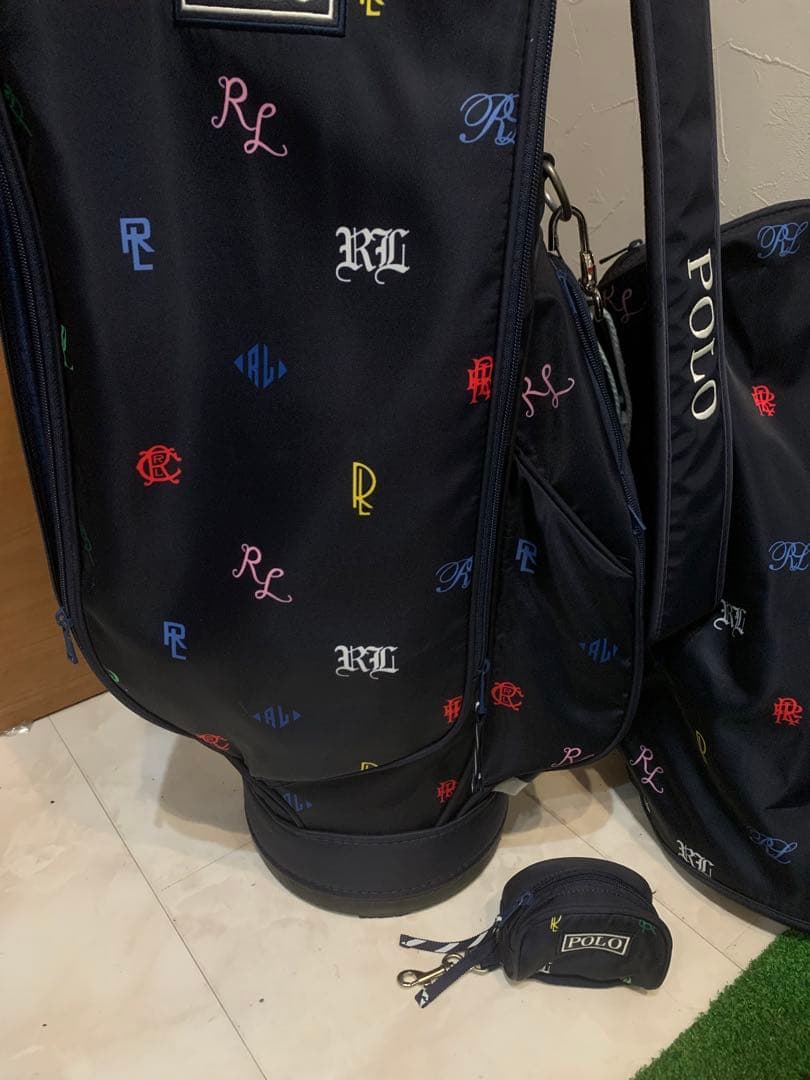 希少　完売品　ポロ　ラルフローレン　モノグラム　キャディバッグ　軽量