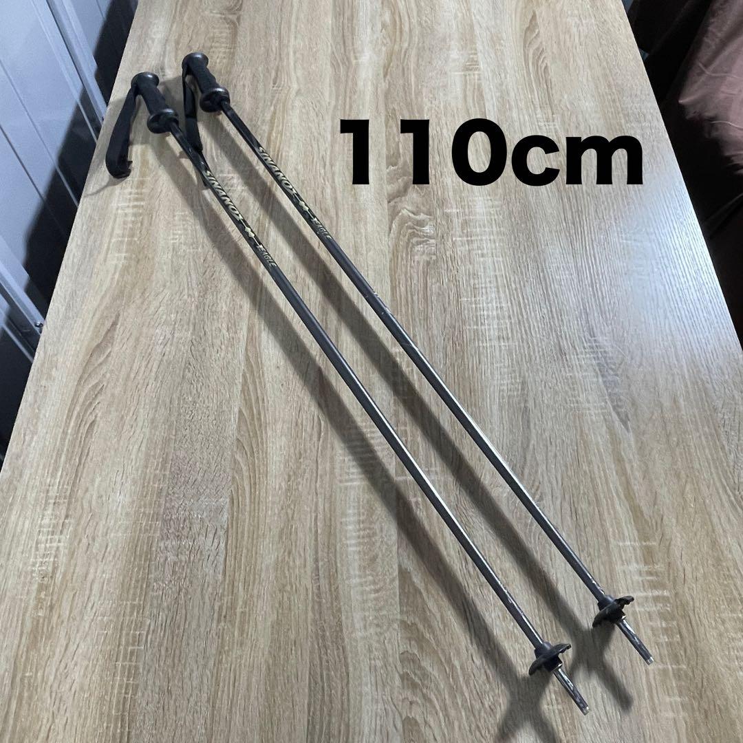 elan152cm SALOMON24/24.5cm ストック付きスキーセット‼︎