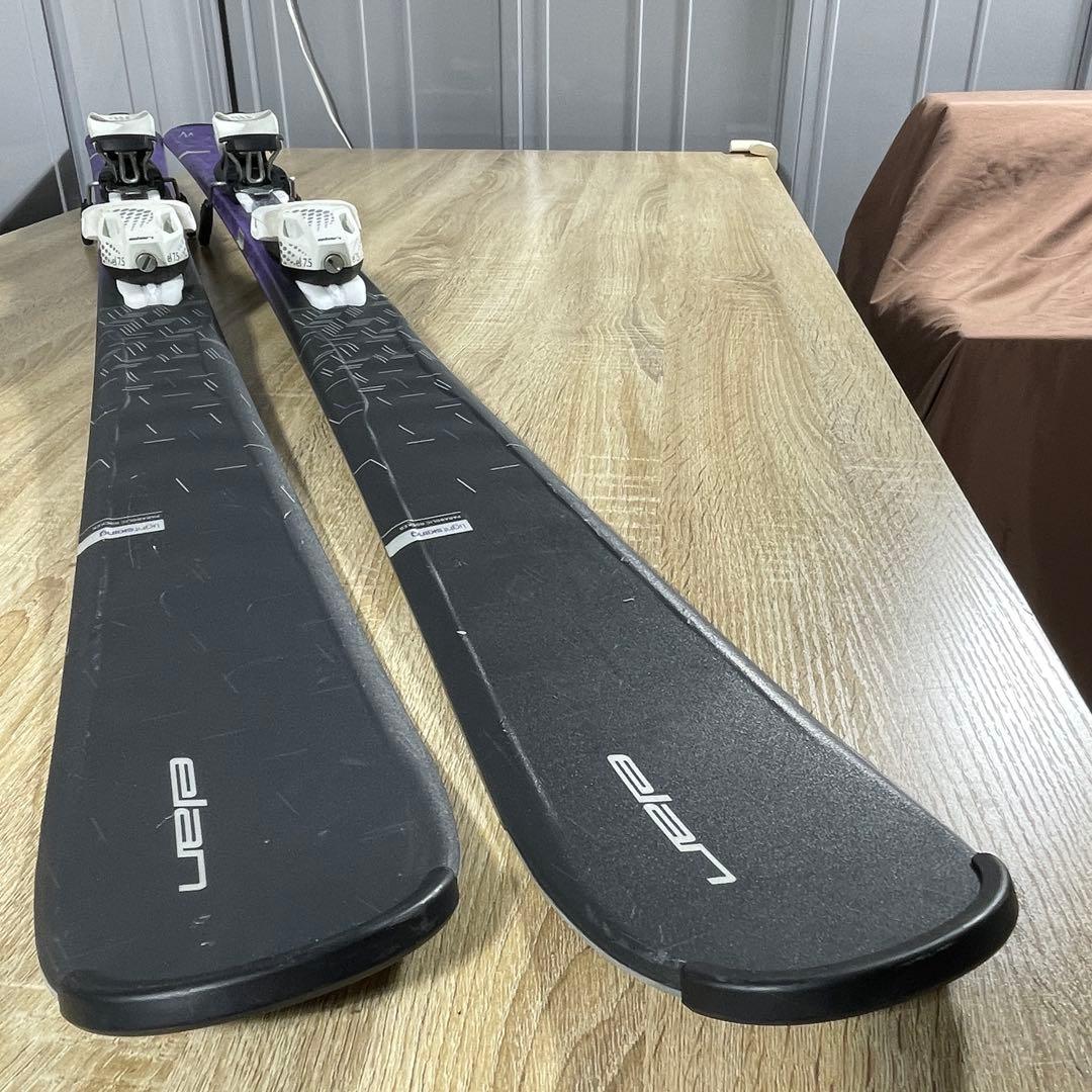 elan152cm SALOMON24/24.5cm ストック付きスキーセット‼︎