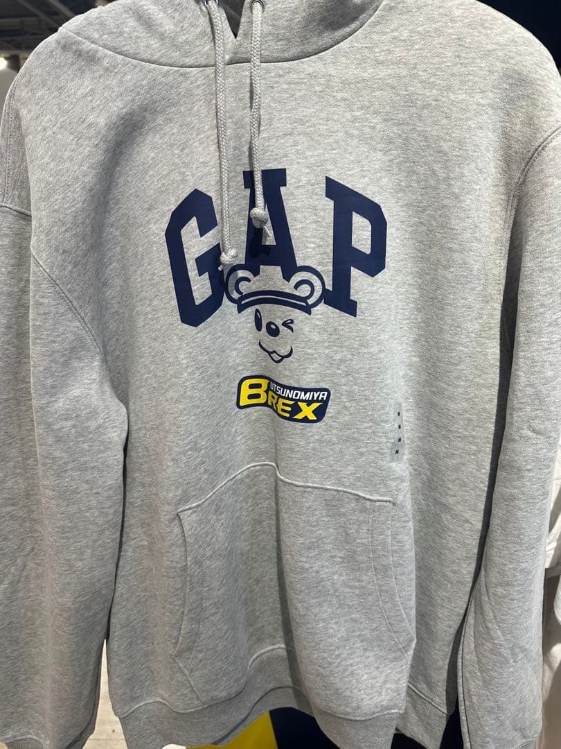 宇都宮BREX GAP限定コラボパーカー　XL