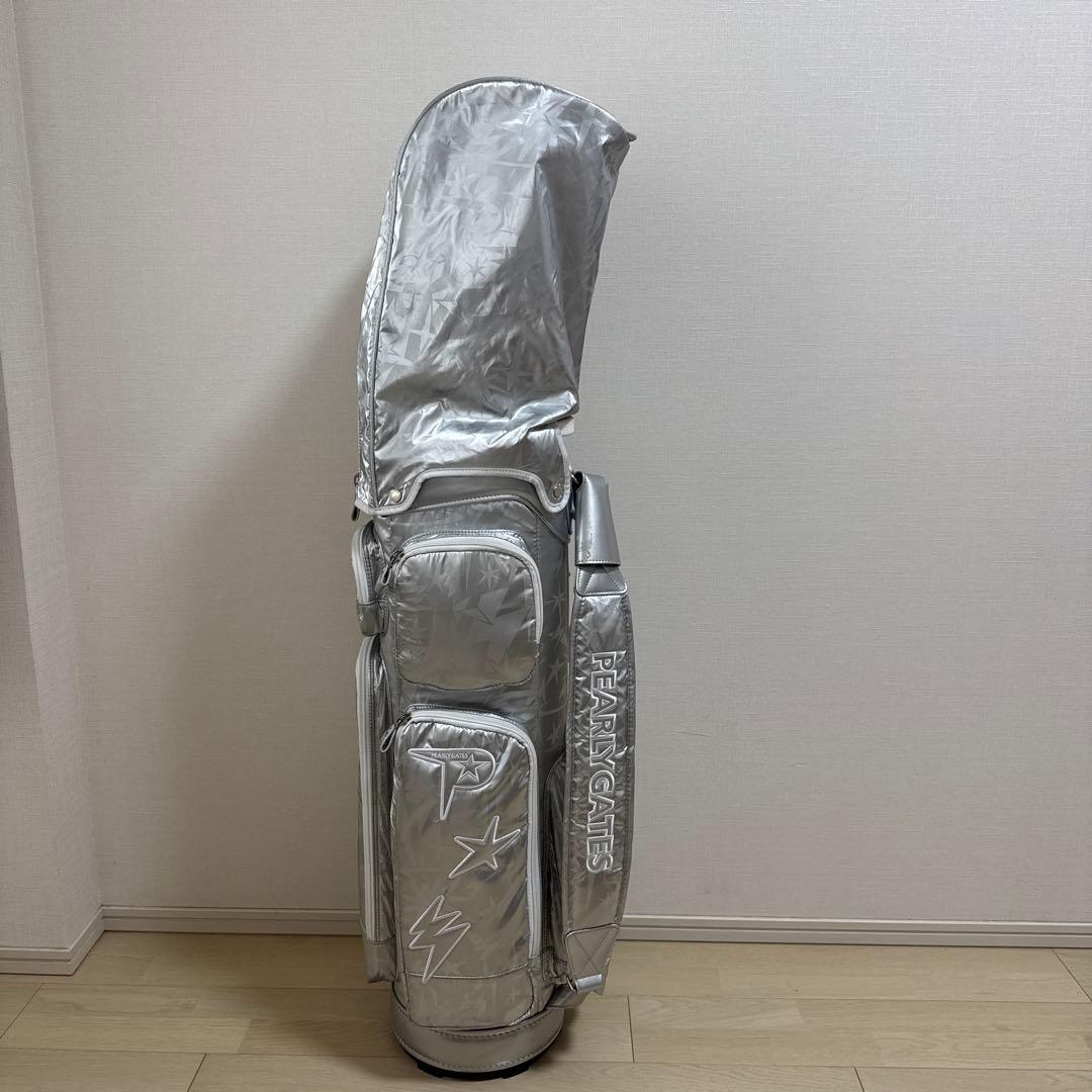 PEARLY GATES ゴルフバッグ 89 シルバー
