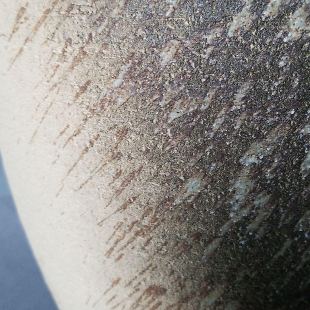 信楽焼傘立て  壷型ちらし 高さ４２cm