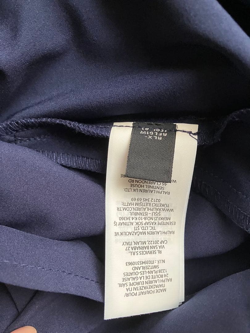 【SALE】RLX ゴルフ レディース ストレッチ パンツ ネイビー M