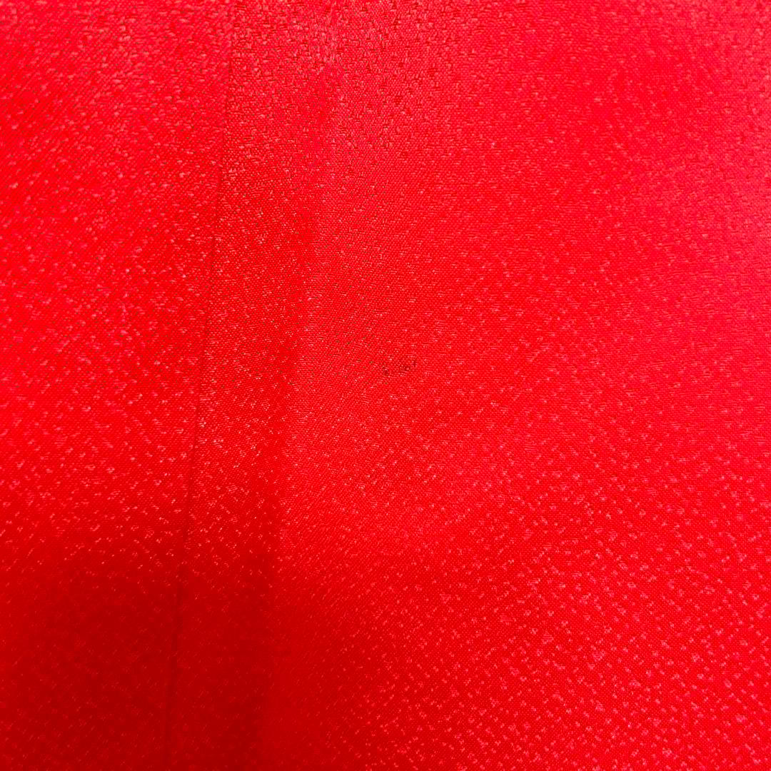 着物　七五三　7歳　女の子　13点　フルセット　赤　御所車　花文　吉祥文様