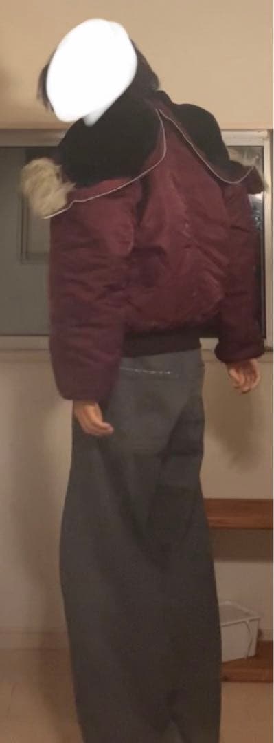 極美品 80s alpha N2B ボルドー ARMY ミリタリー us - メルカリ