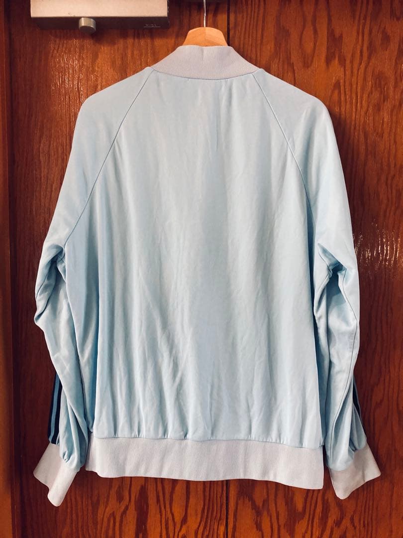 70s Adidas ATP トラックジャケット ジャージ ブルー ライトブルー