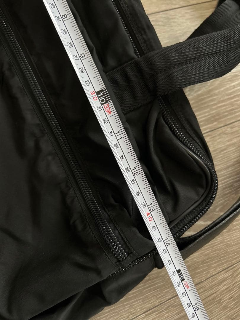 PRADA 2WAY1、2泊用旅行バッグ ナイロンタフタ、ブラック