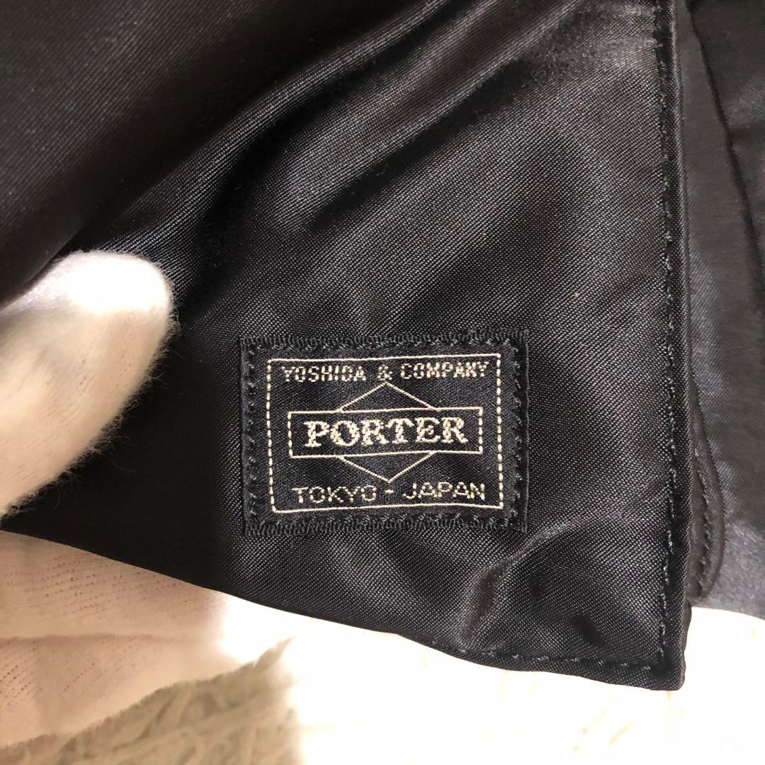 未使用☆ポーター タンカー 2WAY ボストンバッグ ショルダーバッグ ブラック