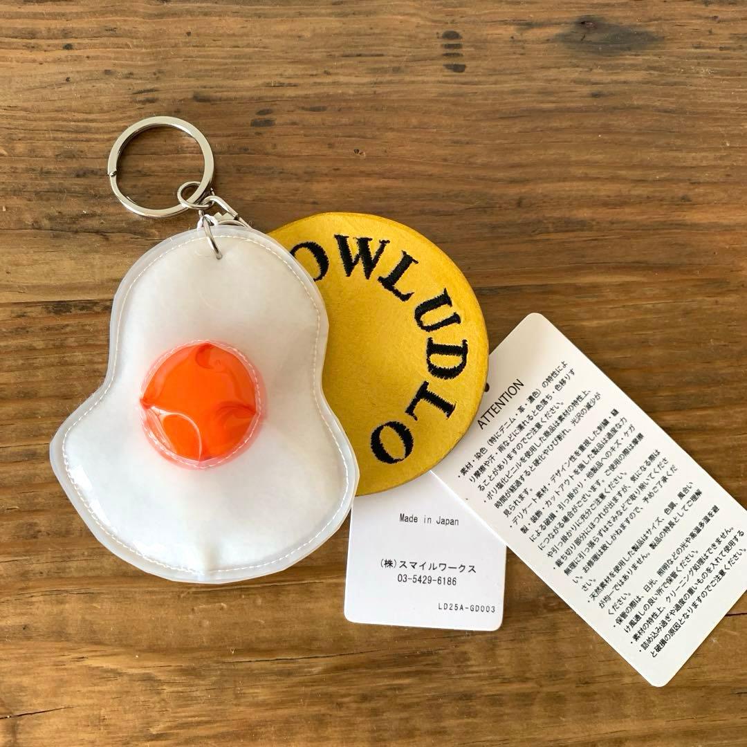 【新品 タグ付き】ラドロー LUDLOW チャーム 目玉焼き イエロー