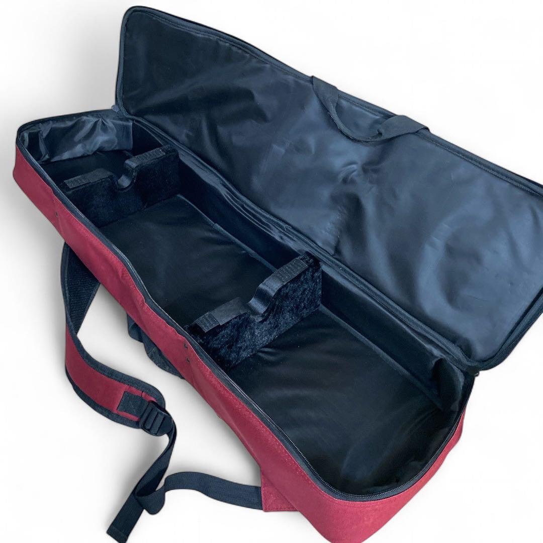 沖縄三味線　和楽器　三味線　人工皮　蛇柄　三線ケース付き