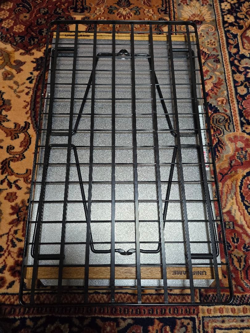 ユニフレーム 焚き火テーブル　フィールドラック2枚　ケースのセット