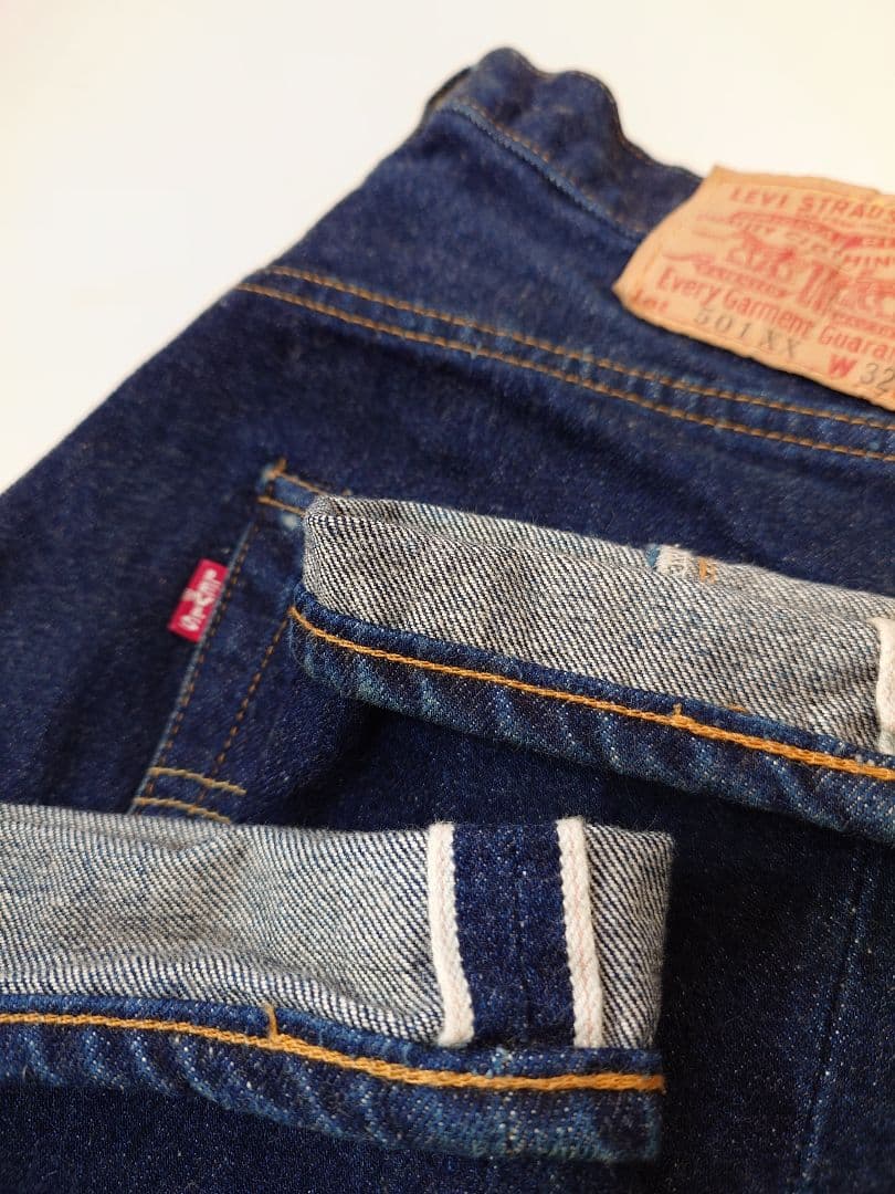 Levi’s 501XX 復刻 555刻印 紙パッチ BIGE W32L36