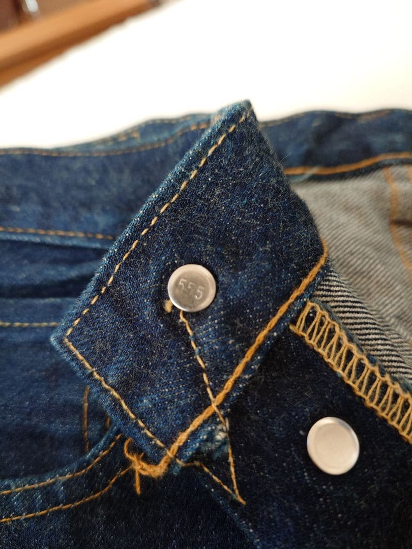 Levi’s 501XX 復刻 555刻印 紙パッチ BIGE W32L36