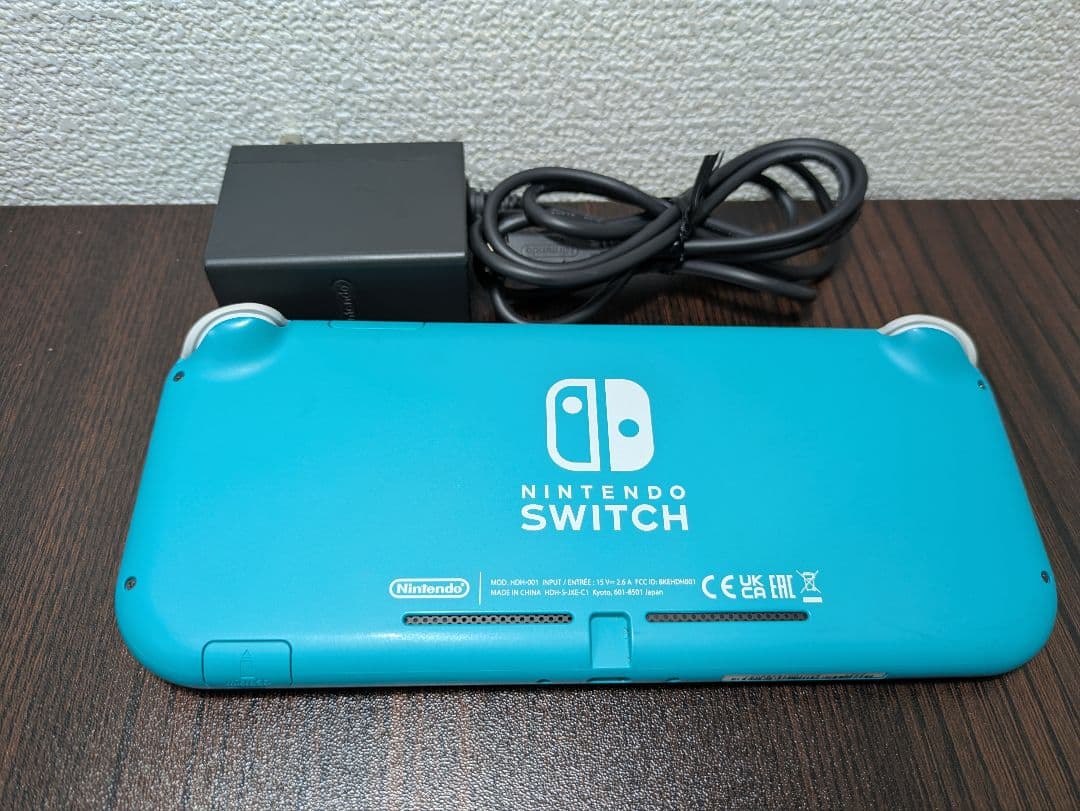 Nintendo Switch Lite ターコイズ 本体とACアダプター付き