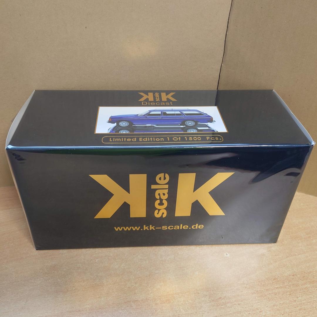1/18 メルセデス S123 Tモデル 1978ダークブルー KKscale製 - メルカリ
