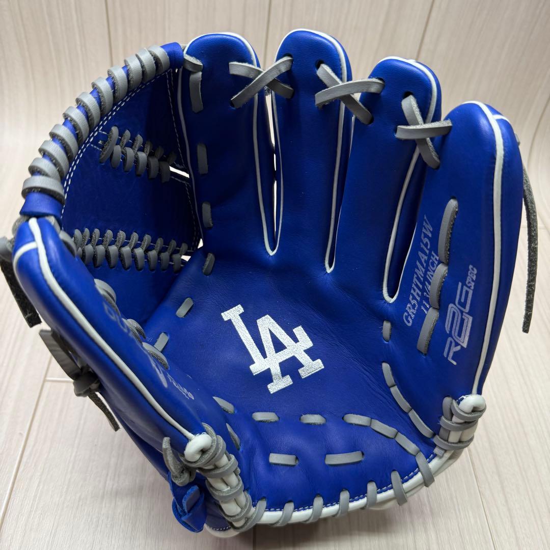 ローリングス　一般軟式ハイパーテックMLB TEAM　ドジャース　投手用　右投げ