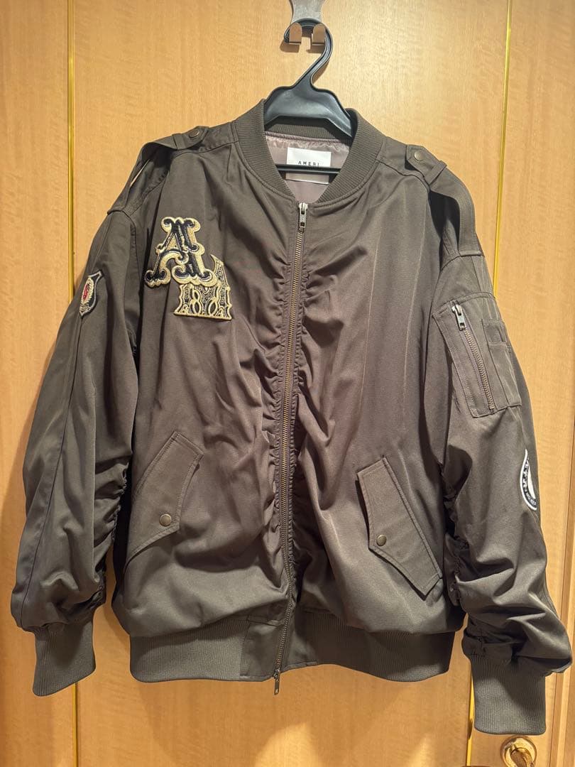 AMERI VINTAGE OVER VOLUME WAPPEN MA-1 - メルカリ