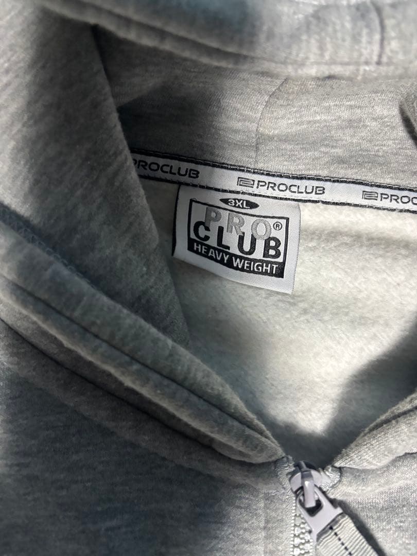 プロクラブ 3xl スウェットジップパーカー bboy b系