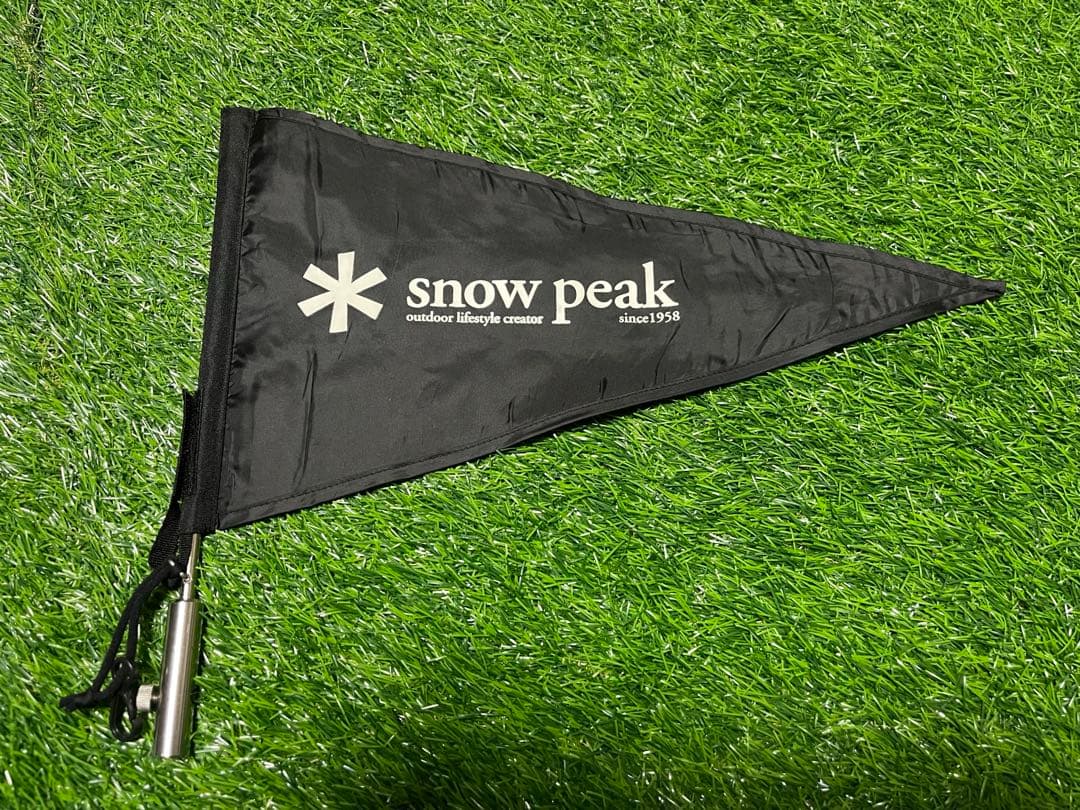 スノーピーク 雪峰祭限定 タープフラッグスノーピーク タープフラッグ