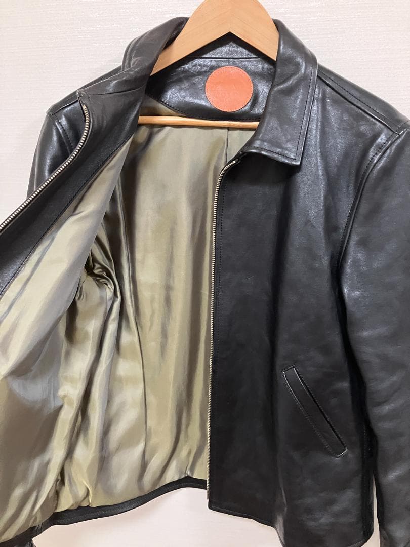 MOTOR ホースレザー スポーツジャケット　L ブラックモト　モーター