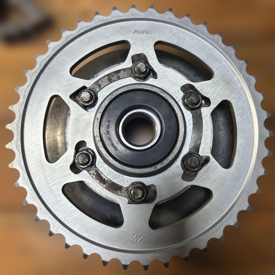 R*o様 GSX750S カタナ ハブ/スプロケット/アクスルシャフト/ダンパー