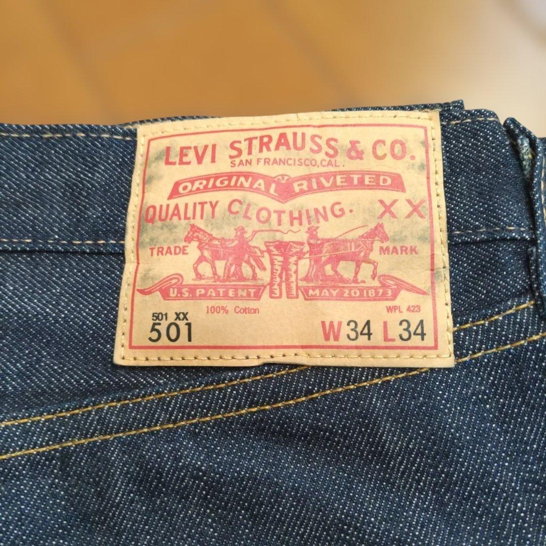 パンツ Levi's 501 XX LVC1966 W34 L34