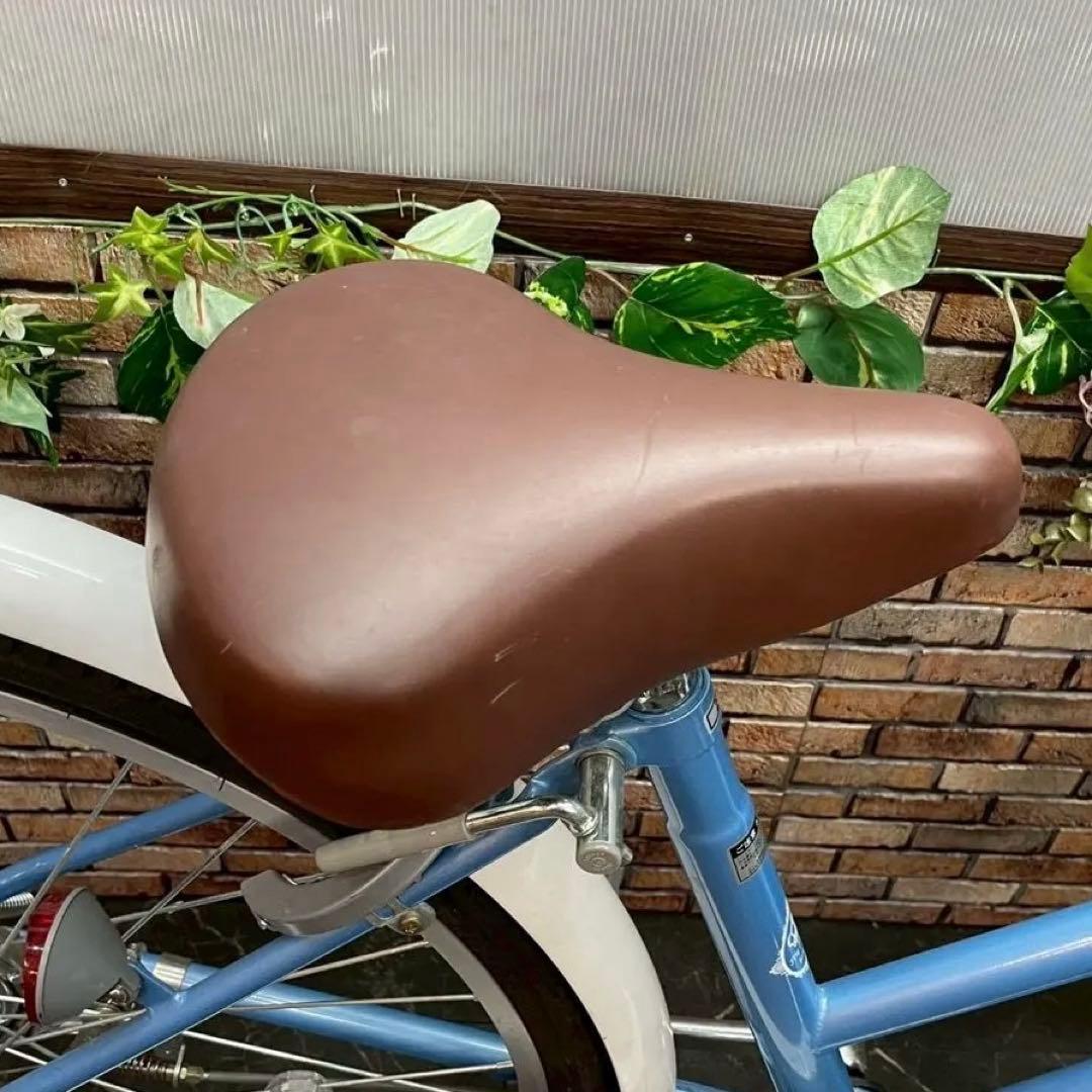 【73】子供用自転車 子供車 Chan Star ブルー 26インチ シングル