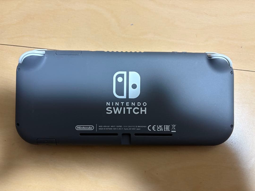 Switch lite グレー 本体のみ