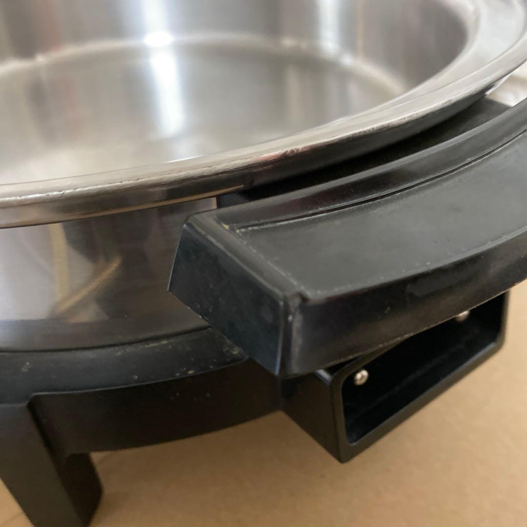 ロイヤルクイーン　IH対応品の大フライパン＆浅型電気フライパン鍋兼用蓋１枚