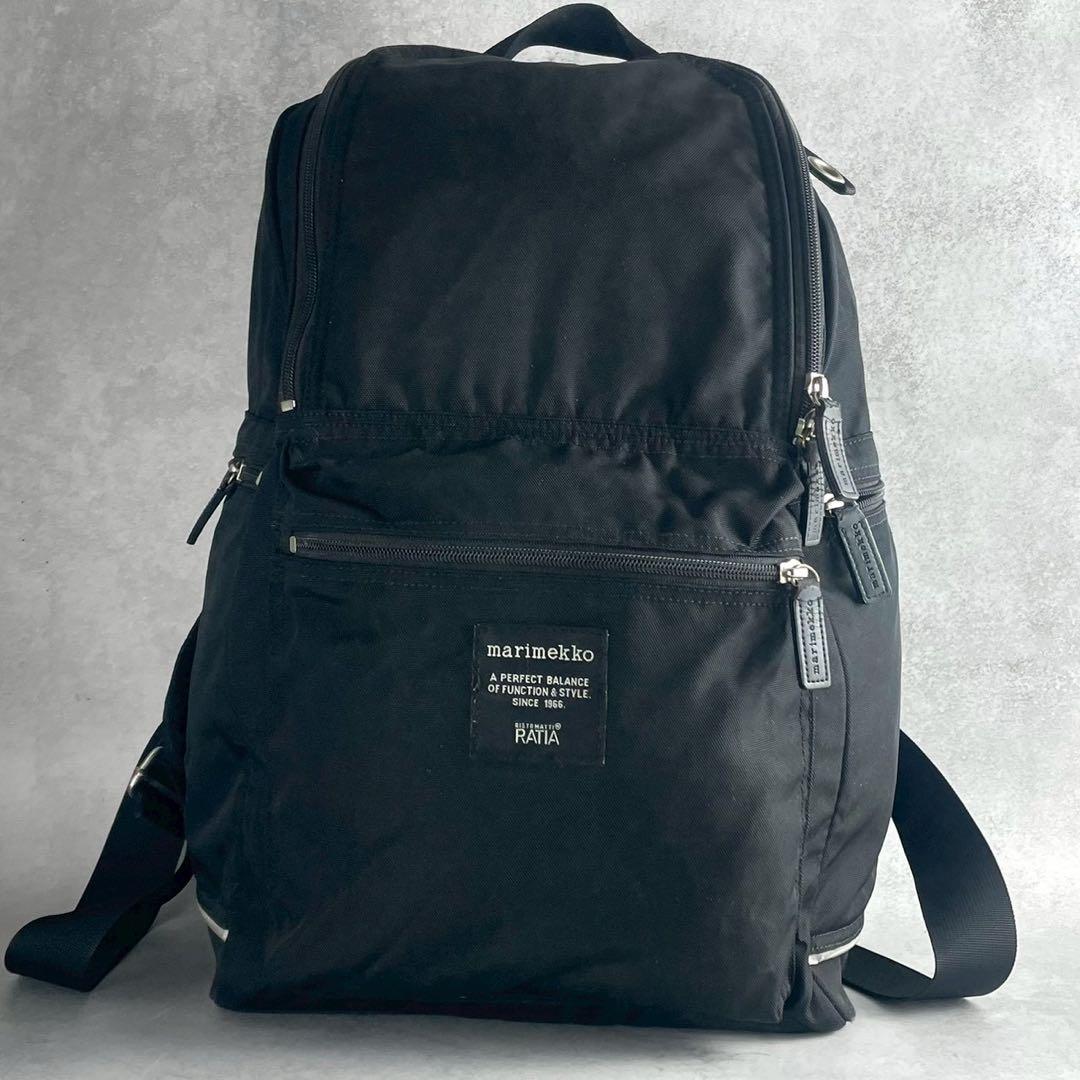 良品✨マリメッコ Buddy バディ リュック バックパック ナイロン 大容量