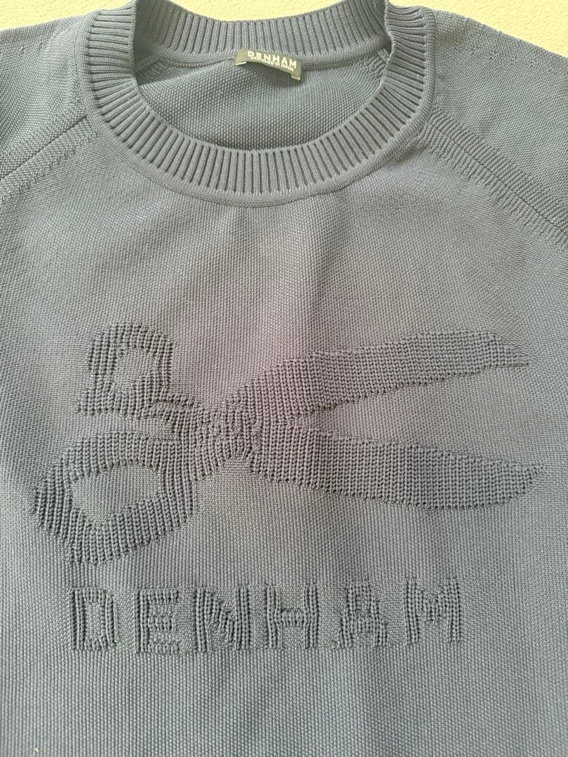 週末限定最終値下げ DENHAM ネイビー クルーネックセーター クルー