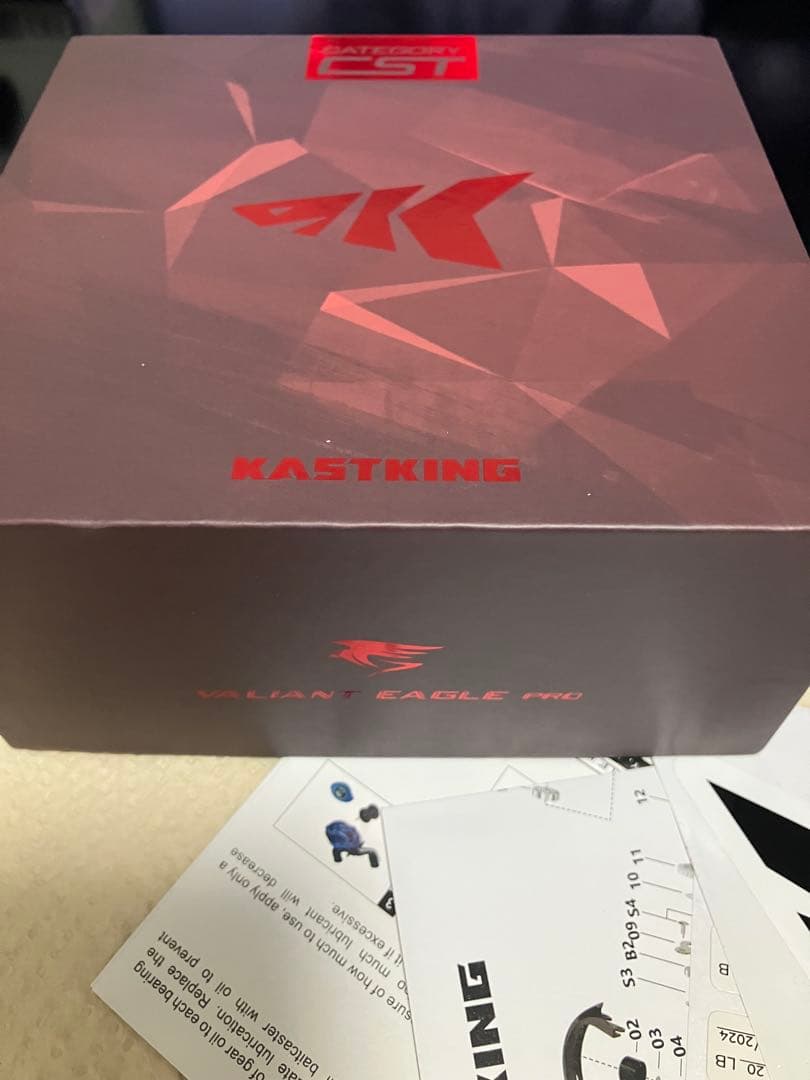 KASTKING ヴァリアントイーグルプロ 左巻 未使用品！