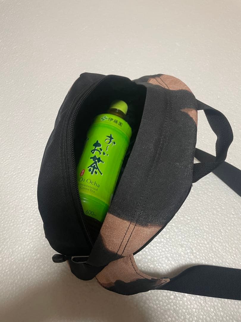 Supreme ノースフェイス　ボディバッグ　ウエストポーチ　デニム柄　茶色