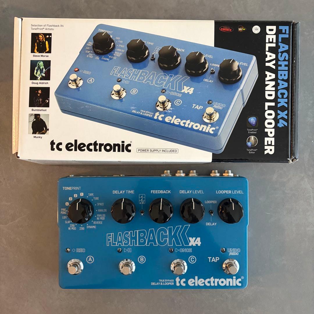 tc electronic FLASHBACK X4 delay ディレイ