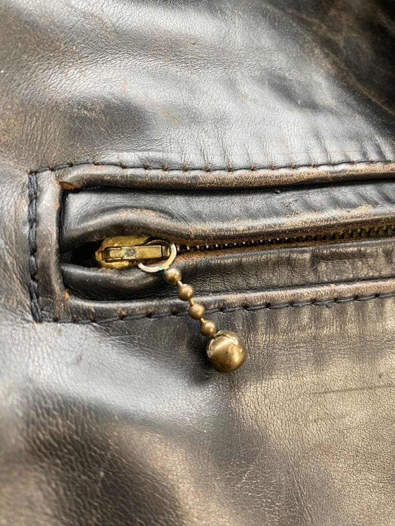 茶芯AERO LEATHER HIGHWAYMAN 馬革 90s前期 - メルカリ