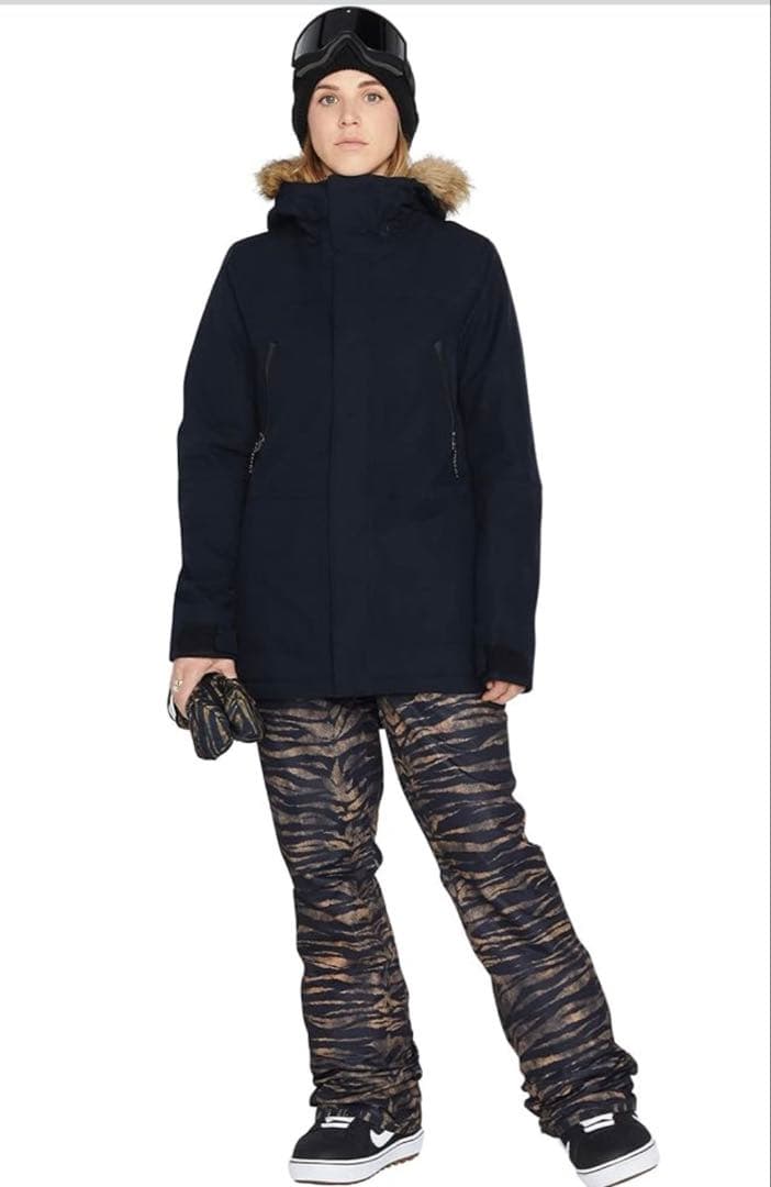 VOLCOM(ヴォルコム) スノーボードウェア パンツ レディース　虎柄　スキー