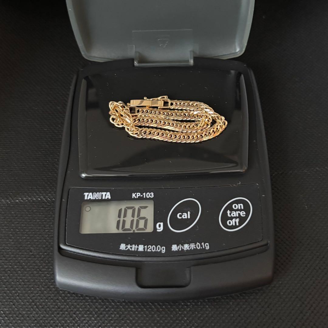K18 喜平 KIHEI ブレスレット 10.6g 16面トリプル Mカット