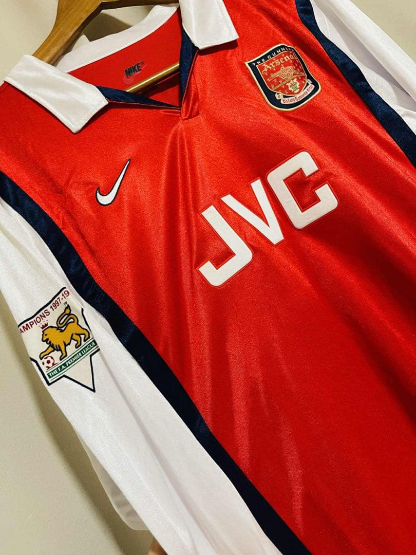 ぷ*ん様 アーセナル / 10番 / ベルクカンプ / ユニフォーム / H