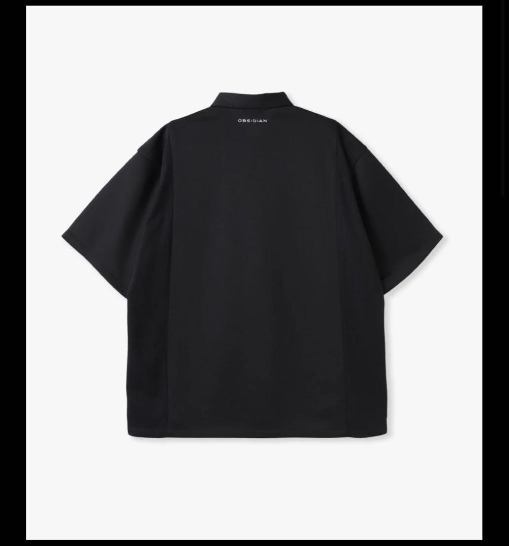 OBSIDIAN ／MESH SHIRT ／サイズS（オーバーサイズ　※M相当）