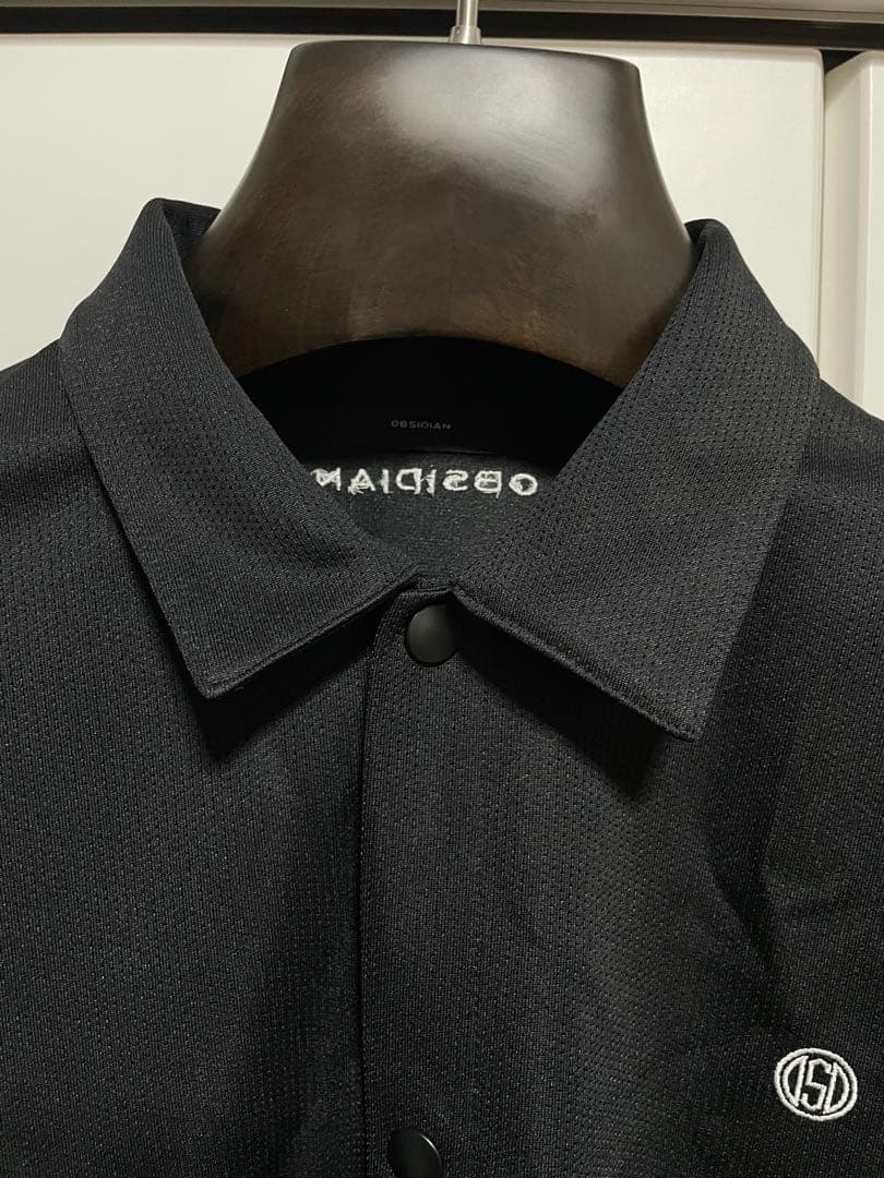 OBSIDIAN ／MESH SHIRT ／サイズS（オーバーサイズ　※M相当）