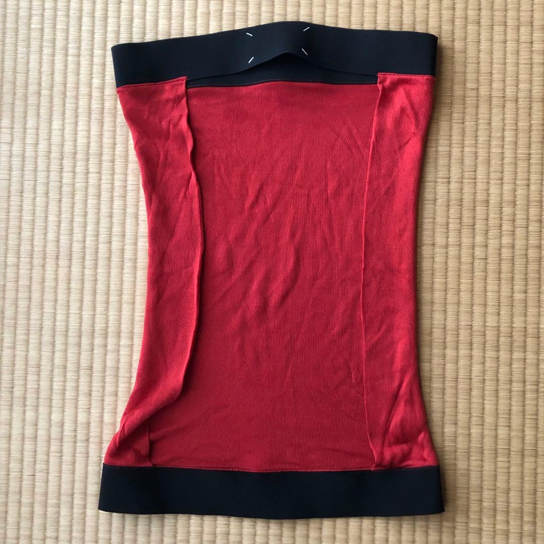 美品★Martin Margiela★白タグ　ベアトップ・チューブトップ　S