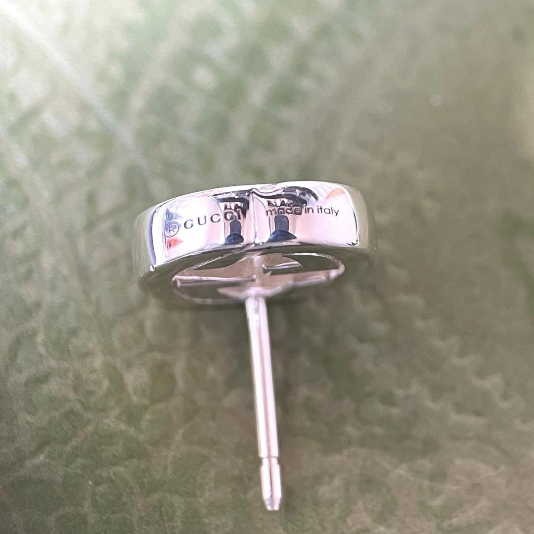 【極美品】グッチ　インターロッキングGピアス片耳 メンズ/レディース　925