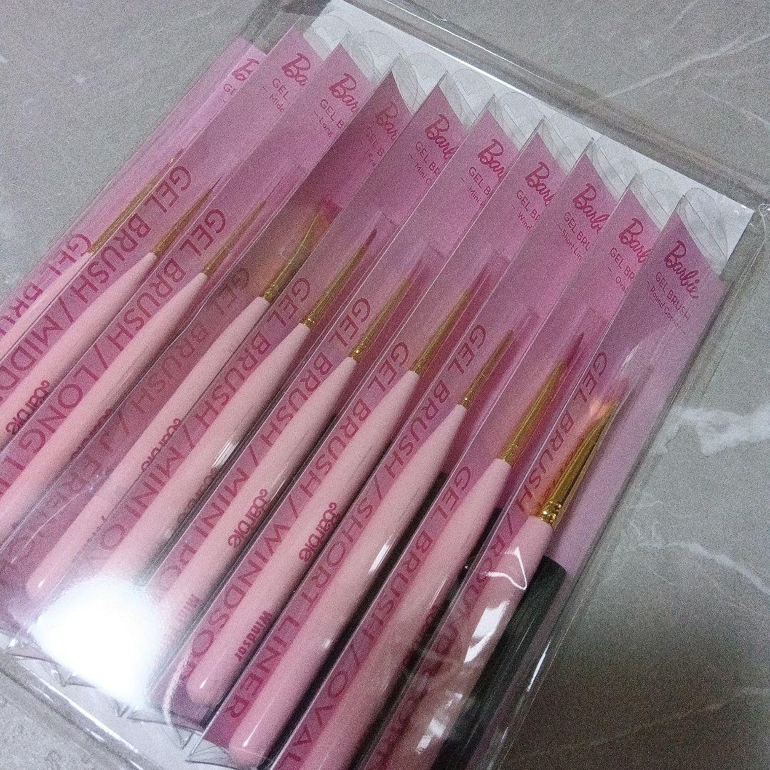 限定　バービー　ジェルブラシ　セット　10本セット　Barbie