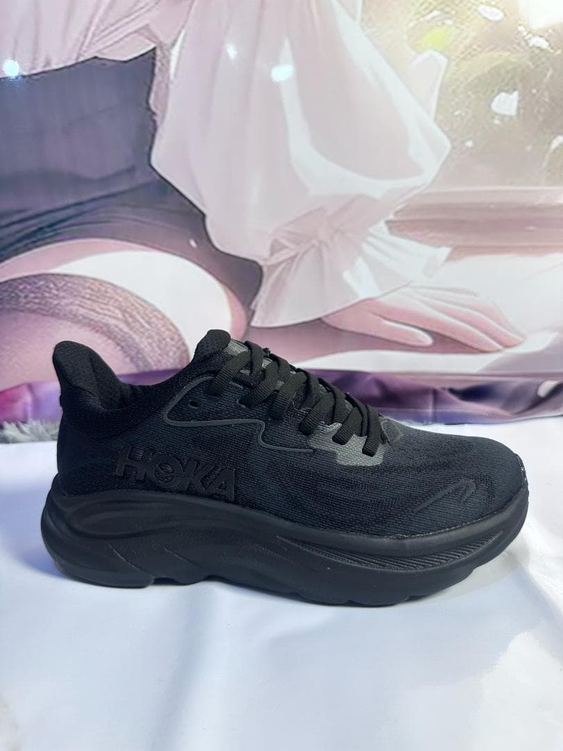 Hoka OneOne Clifton 10 スニーカー ブラック 24.5cm