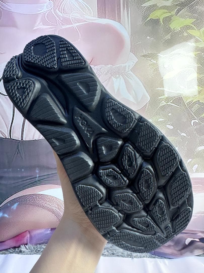 Hoka OneOne Clifton 10 スニーカー ブラック 24.5cm