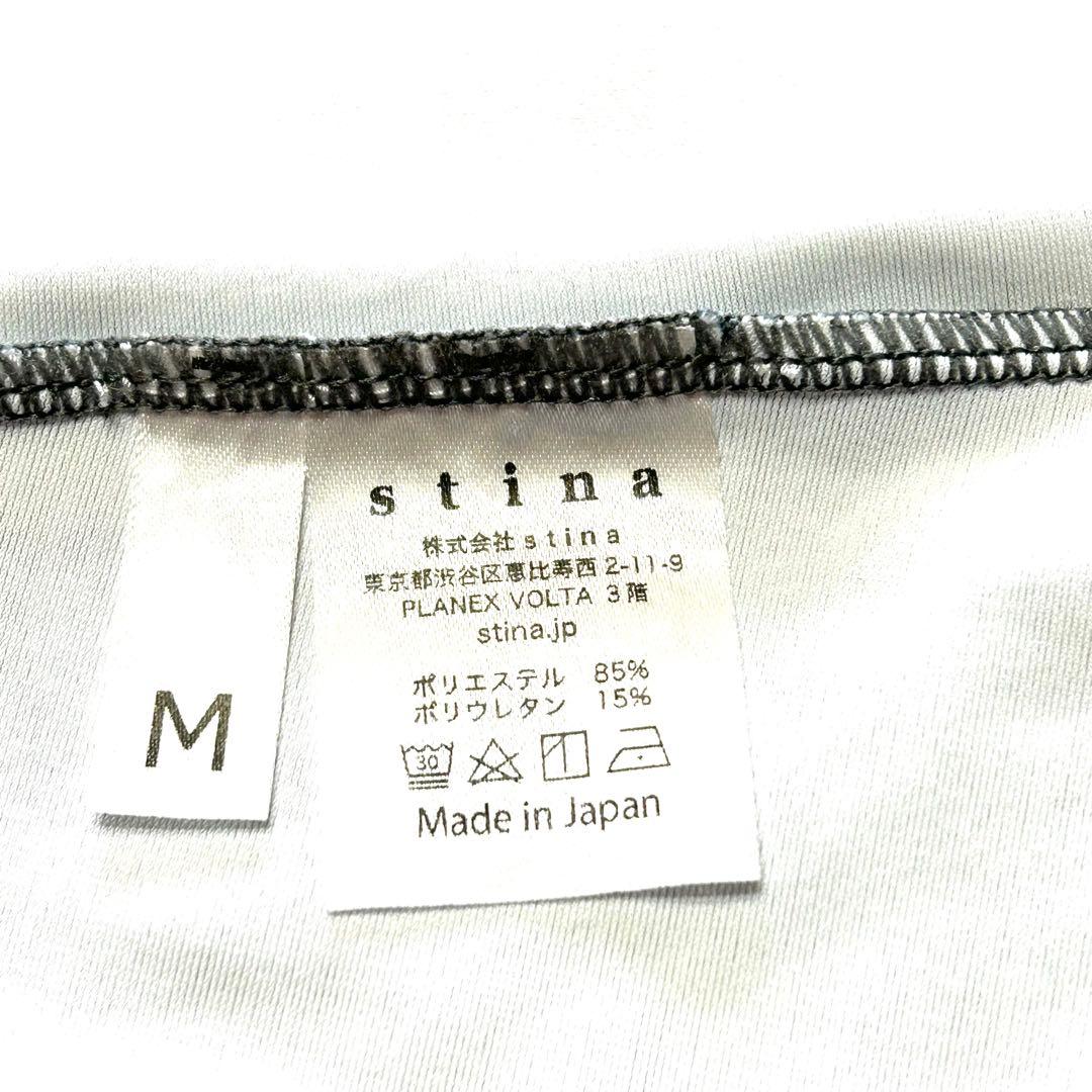 STINAレオタード　タイプKボートネック　サイズ M