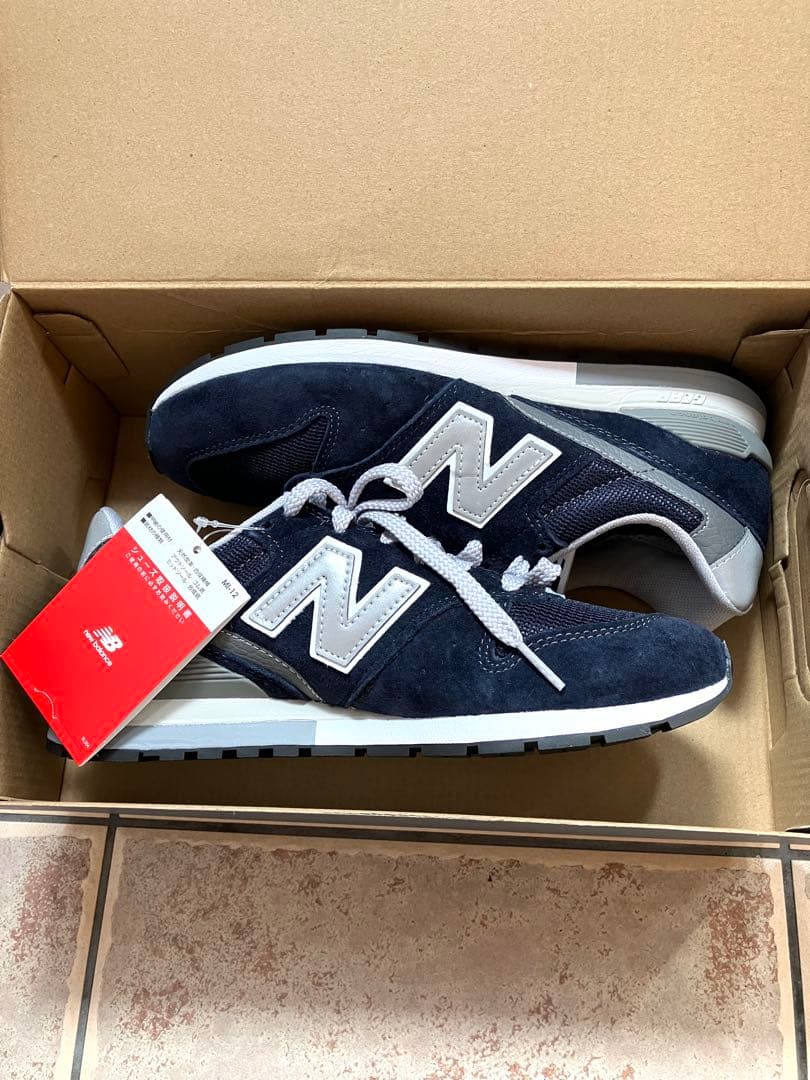 ニューバランス　CM996NV2 スニーカー　24.5 ネイビー　996