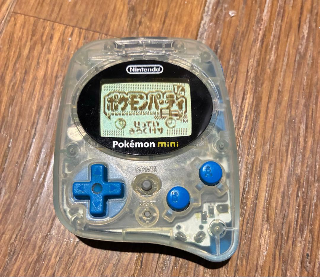 Nintendo Pokémon mini (モデル: MIN-001)