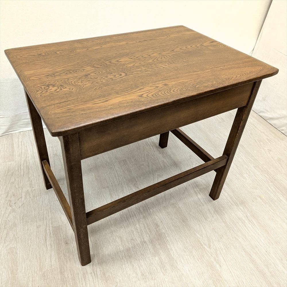 美品　山室家具製作所　旭川家具　エスポアール　楢 ナラ材　机　デスク　作業台