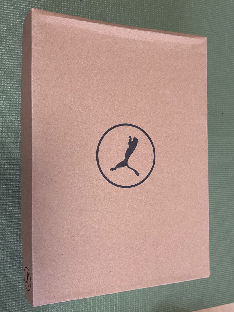 新品、未使用。PUMA GOLF プーマニトロ ゴルフシューズ グレー/イエロー